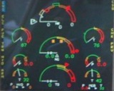 Bild eines originalen Displays.